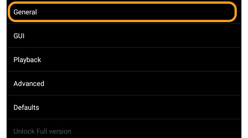 PerfectPlayer-General-Settings