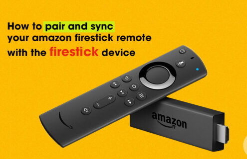 How to pair and sync your amazon firestick remote with the firestick device